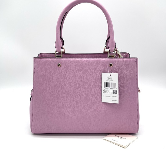 Kate Spade Leila Medium Triple Compartment Satchel Crossbody Bag - Picture 4 of 10